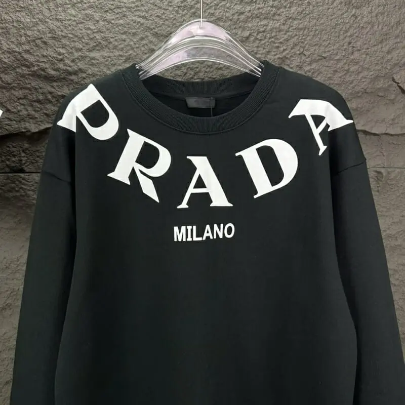 prada sweatshirt manches longues pour unisexe s_12313044